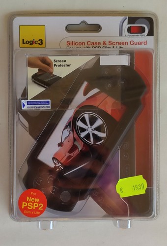 Silicon case screen guard - screen, psp